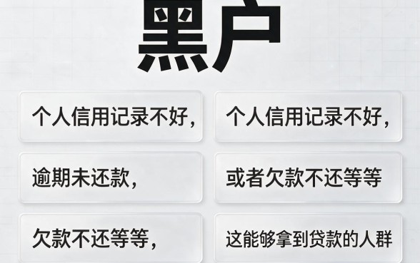 黑户网上还有哪些可以借款的平台？这几个渠道或许还能下款，速看