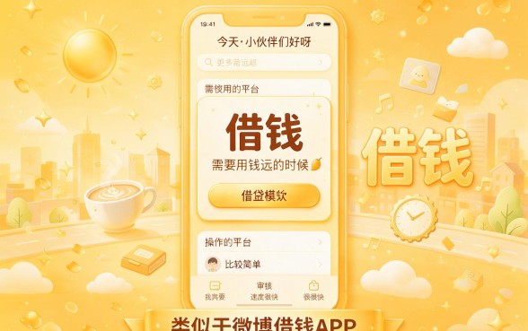 今年类似微博借钱app一样的借钱软件大盘点，这5个要求不高、能借6000的秒批平台真相揭秘