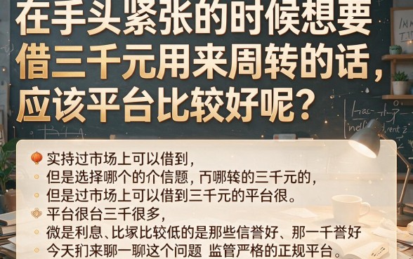 人人3000借款什么利息最低？2026低息贷款秘籍，这5个平台无视资质秒下5000！