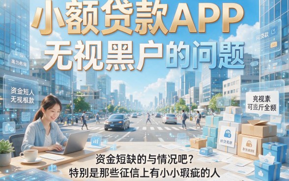 无视黑户的小额APP借款盘点！2026通过率高好申请的5个网贷软件