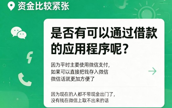 有没有可以借钱到微信的app？这5个贷款软件额度高达75000