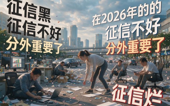 征信黑、征信不好、征信烂必看：2026年还有哪些借款平台能下款？