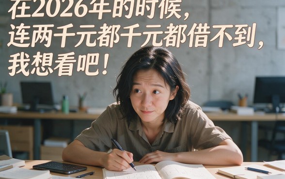2026借款2千适合黑户这5个2026贷款2千黑户APP今日速领智能攻略
