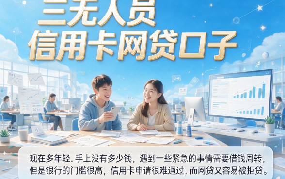 三无人员必看！2026最新信用卡网贷口子实战攻略，芝麻分586也能贷的5个渠道速藏