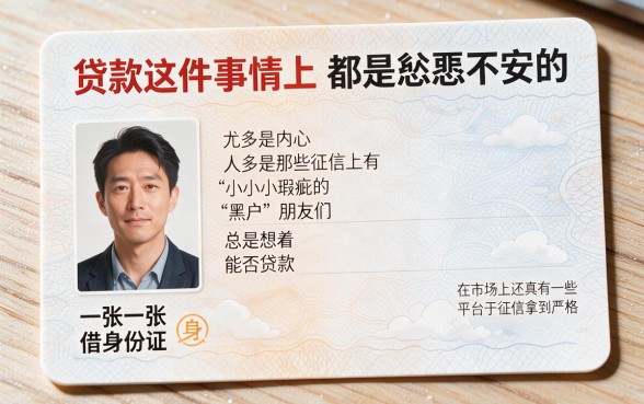 黑户仅凭身份证号码就能贷款？2026无视征信、可借三万的口子实测来了！