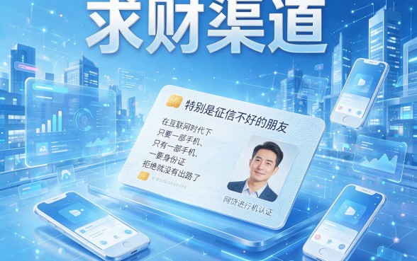 征信黑了、花了、烂了也能借！只需手机认证的网贷口子首次公开，附5个征信不好秒批10000的渠道