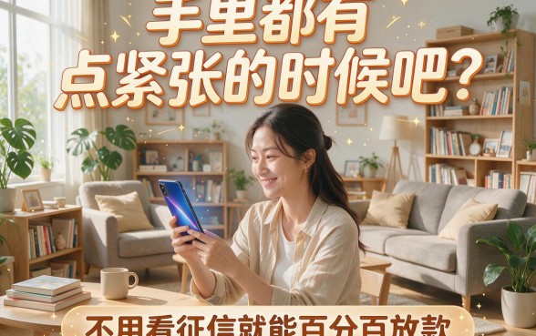 2026最新！5个不看征信百分百下款的小额网贷app，无视黑白户可借30000，低息技巧全公开！