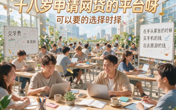 18岁能贷哪些网贷？2026实测这5个平台，最高可借20000！