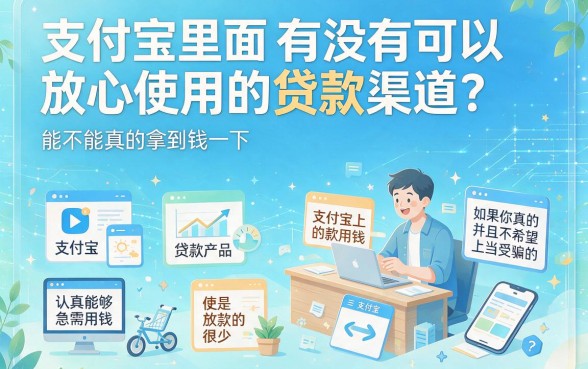 支付宝包下款的口子3月炸裂上线！这5个支付宝包下款5000的渠道流程顺畅超省心