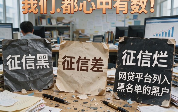 征信黑、征信不好、征信烂、网贷黑户也能贷五十万？今天必看，本文重磅揭晓！