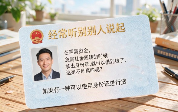 2026最新汇总！凭身份证就能借钱的软件有哪些？这5个无视黑白秒下2000