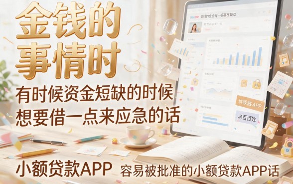 6月实测：5个对资质要求不高的小额贷款app，容易通过且秒到账