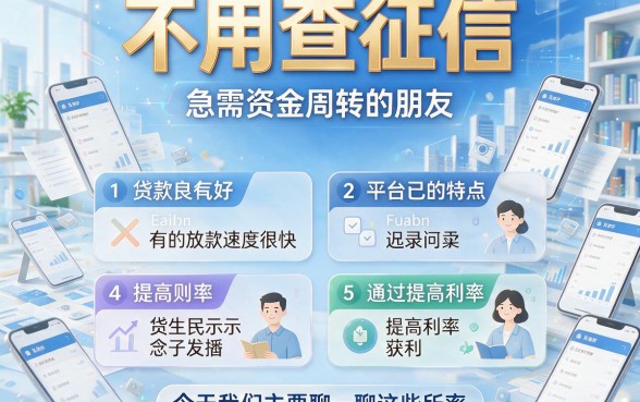 2026年什么贷款app容易借到钱不看征信记录？这5个口子借8000轻松下款