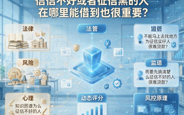 征信黑、征信不好、征信烂的黑户在哪可以借款呢？真实渠道全面聚合！
