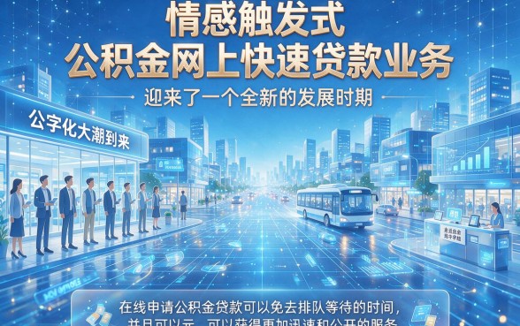 公积金网上快速贷款怎么选?这5个实用方法一次讲透,看完少走弯路