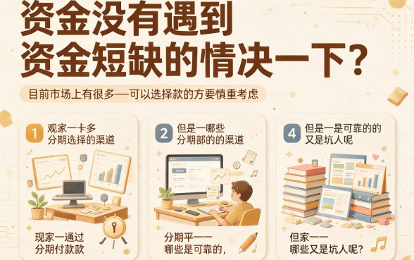 2026年速看！现在有什么分期平台可以借款？这5个50000元分期借钱口子赶紧收藏