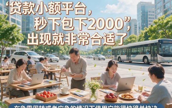 2026年信息差！这五个借款口子资质要求不高，贷款小额平台秒下包下2000