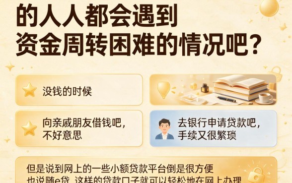 像随e贷一样的贷款口子真实测评,精选5个能借5000且征信要求不高的平台