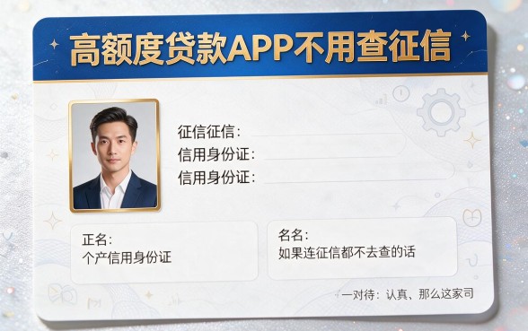 5月必看!这5个不查征信的高额贷款APP,借款4000门槛超低
