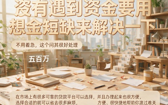急用钱50万哪里可以贷？2026亲测这5个凭行驶证就能借的认证口子