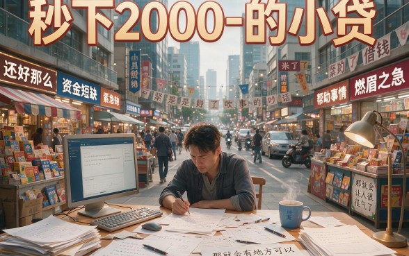 秒下2000的小贷别错过！2月最新5个快速下款网贷黑口子汇总