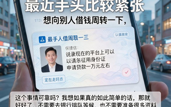哪里用身份证就能借钱一万?2026过来人亲测这5个口子,无视征信轻松借到五万!