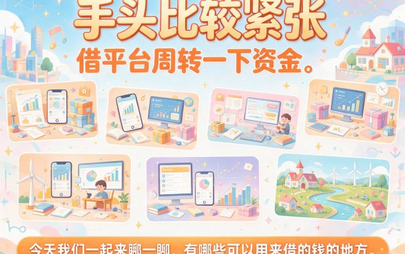 还有哪些可以借钱的平台？这5个不上征信的信用贷款务必明白
