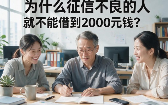 征信黑了、花了、烂了也能秒批？快速借2000元必下款口子大揭秘！