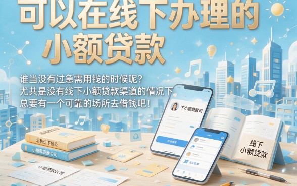 急寻线下小贷口子平台？2026限时权限放开，附5个2000借款对口子速览！