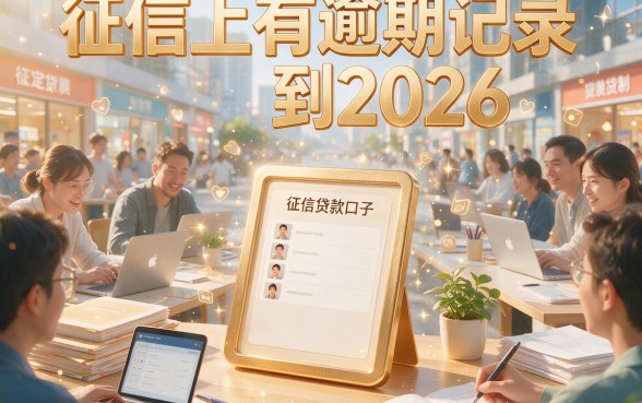 征信有逾期也别慌！2026这6个微信贷款口子额度充足，审核快人一步