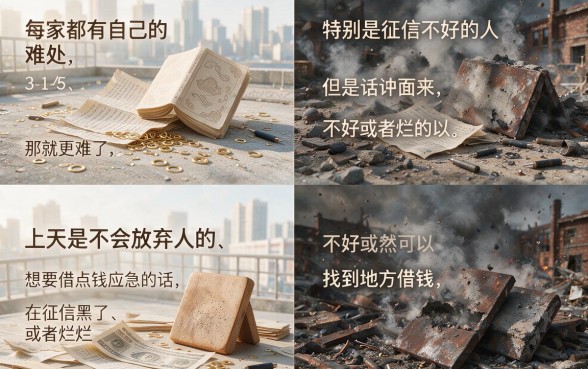 征信黑、征信差、征信烂，想借20万哪里好下款？2026过来人亲述：这5个征信烂的口子，5000元借款也好借！