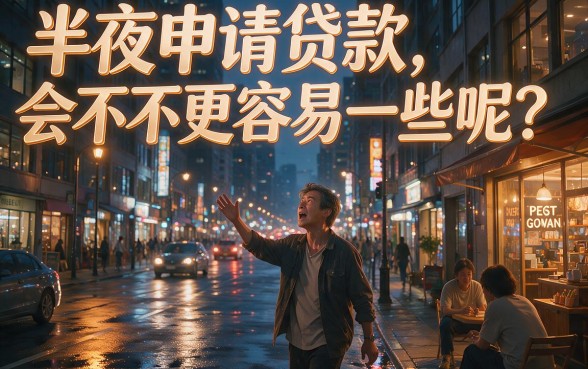 半夜申请借款会更容易吗？2026最新真相揭秘这5点，别再踩坑了！