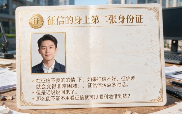征信黑、征信不好、征信烂必看!借钱不看征信的7000元秒批软件今日曝光