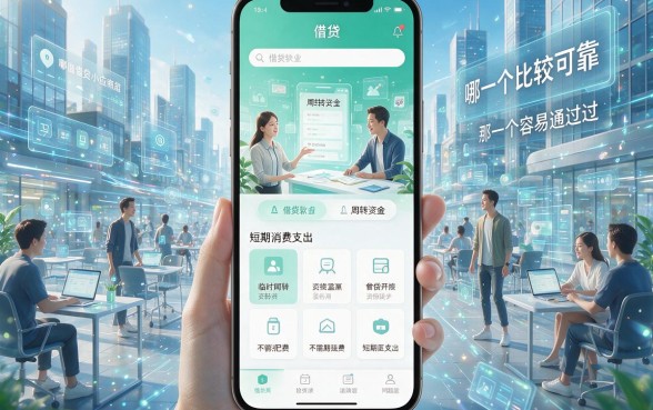 盘点5个手机借款软件容易下的，网黑黑户也能贷的口子都在这
