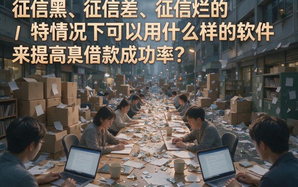 别乱点!征信黑、征信不好、征信烂必下的5个借钱软件,2026年3000元秒过权威渠道