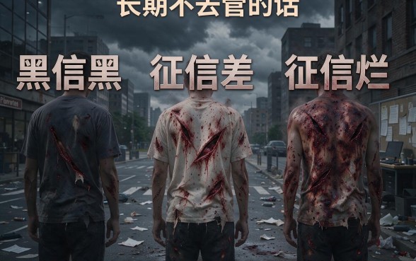 征信黑、征信烂、征信不好也能借？长期不看征信的贷款绝密资料深度解读！