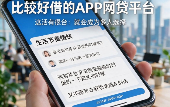 2026圈里都在热议！这几个比较好借的app网贷平台，你试过吗？