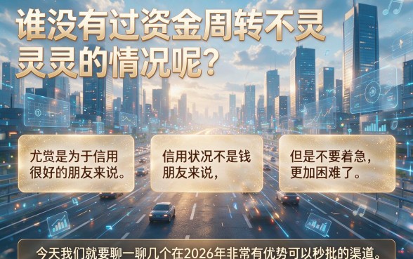 无视黑户秒批下款口子汇总，急用1000元资金今日这5个很合适