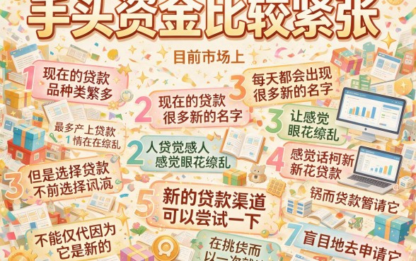 2026最新盘点:这5个新上线贷款口子,不查信用卡也能秒下款!