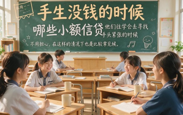 学生小额贷款有什么推荐？2026年精选5个适合学生的80000元借款口子