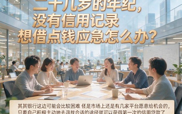 20岁适合黑户2026年这5个不看征信的贷款渠道，黑户也能办