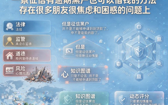 征信有逾期黑户也能借到钱的办法靠谱吗？核心要点深度剖析