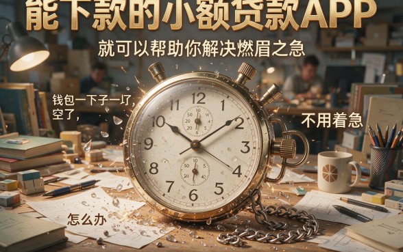 急需用钱？2026这5个能下款的手机小贷口子，亲测靠谱速看！