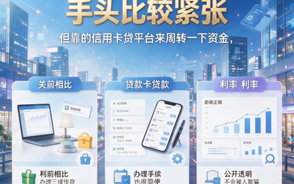2026年最新揭秘！这5个5000元靠谱信用卡贷款平台，隐藏通道速看！