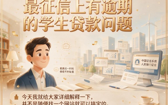 征信有逾期还能申请学生贷款吗？2026年这网站靠谱有效，速看甄选！