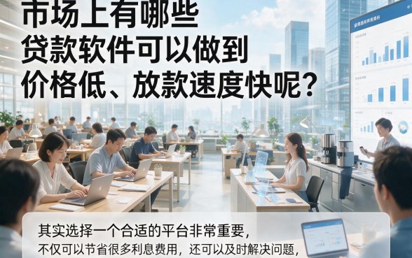 2026年什么贷款软件利息低额度高？这5个借款平台利息低额度高4000起，速看