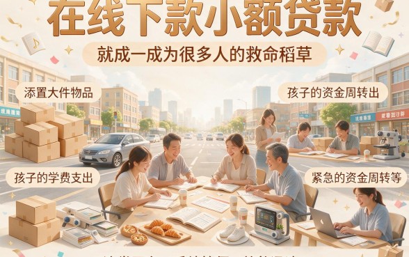 2026小白必看！盘点5个可线下放款五万的小额贷款口子，在线下款超省心