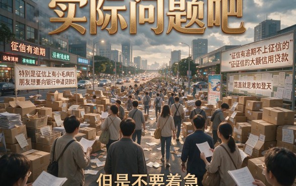征信有逾期也能贷！不上征信的大额信用贷款严选这5个，深度归类速览！