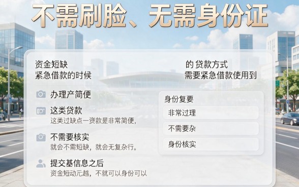 不用刷脸平身份证也能贷50000,2026年这五个高效口子藏不住了