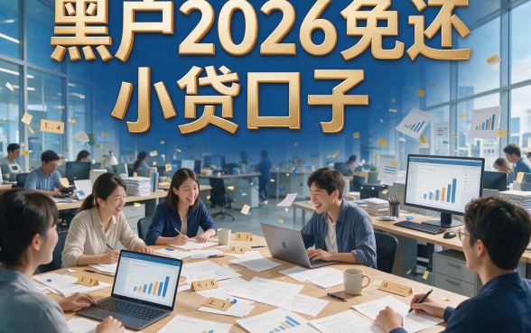 2026年黑户免还的小贷口子有哪些？千人真实反馈一文重磅盘点！